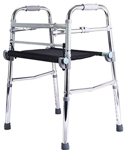 Gehhilfe für Senioren, Treppen hoch und runter, leichte Gehhilfe aus Aluminium, verstellbare Mobilität, einziehbarer vierzackiger Gehstock, Gehhilfe für Senioren, voller