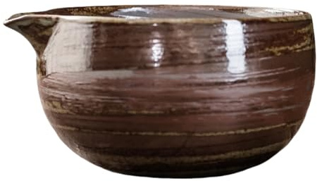 Easnea Tazón de porcelana para matcha, cuenco para mezclar matcha, taza de té verde hecho a mano, cuenco de cerámica, cuencos de té para matcha, cuenco de mezcla para batir matcha (estilo B)