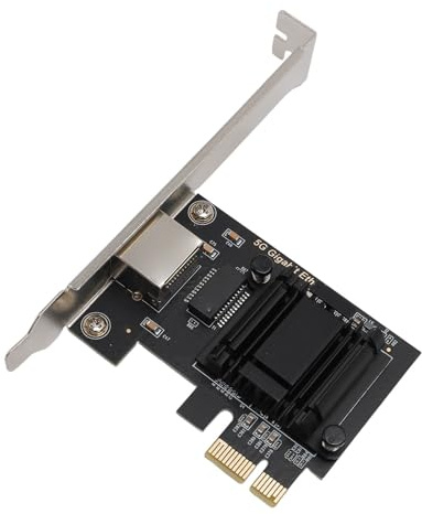 5-Gbit/s-PCIe-Netzwerkkarte, PCIe-zu-RJ45-Ethernet-Netzwerkadapter, RJ45-LAN-Adapter für 10/11 Linux-Desktop-PC