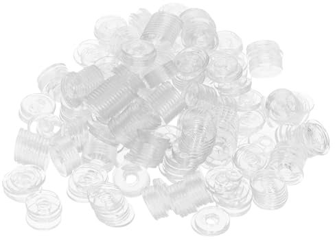 COSMEVIVI 500stücke Unterlegscheiben Für Duschgriffe Hochtemperaturbeständige Flachdichtungen Transparente Schraubendichtungen Für Reparaturen Und Austausch Von Dichtungen