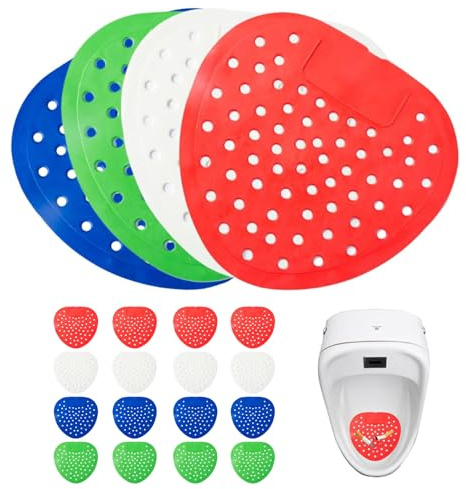 Rejilla de Urinario,20PCS Filtros de Urinario,Pantalla Para Orinal,Coladores Urinario con Fragancia,Alfombrillas Urinario Perfumada,Urinario Ambientador,para Cualquier Urinario,Aroma Duradero