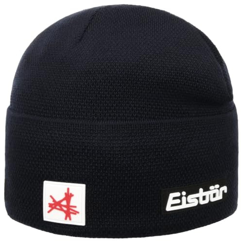Eisbär Mütze Herren Rai Ski Austria - Merino Wintermütze für Männer - mit Fleece schützt vor Kälte und Wind - Beanie mit Umschlag warme Strickmütze weiche Bequeme Haube aus Österreich
