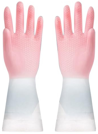 Guantes de lavado de látex Guantes de limpieza domésticos multifuncionales para operaciones de cocina (METRO)