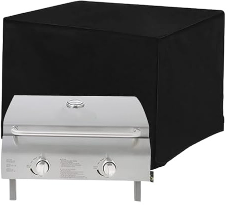 Ranley Funda para parrilla de barbacoa, protector de barbacoa a prueba de polvo, 24 x 17 x 14 pulgadas, tela Oxford a prueba de polvo, impermeable, cubierta para quemador de parrilla al aire libre
