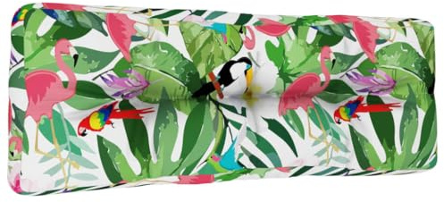 PHGTYUK Cuscino per pallet, per esterni, 120 x 40 x 12 cm, cuscino per pallet, in poliestere impermeabile, con imbottitura in fibra cava, versatile come cuscino per mobili da giardino o cuscino