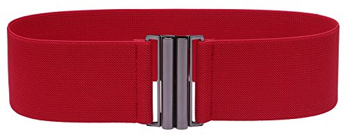 Syuer Damen Breiter Elastischer Taillengürtel Cinch Gürtel Trimmer Stretchbund
