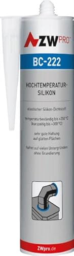 ZWpro BC-222 Hochtemperatursilikon | Farbe: rotbraun | Inhalt (ml): 310