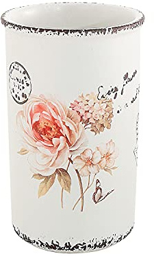 Gedy G-Brisbane Porte-Brosse à Dents de Bain, Dimensions et Poids : 11,8 x 7,2 x 7,2 cm et 0,302 kg, Porte-Dentifrice et Brosse en céramique, Finition, Design R&D, 2 Ans de Garantie, Unique