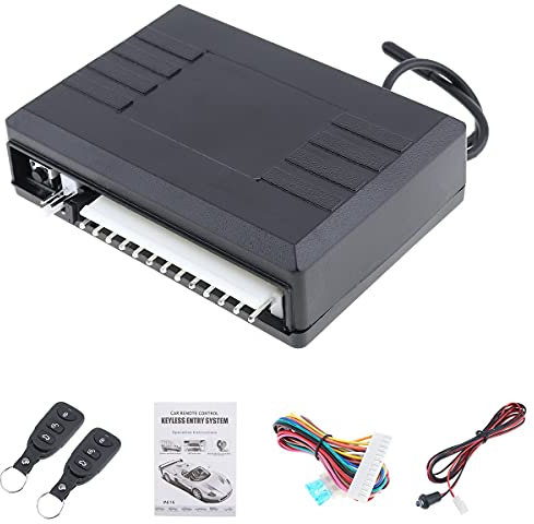 ePathChina Universal 12V Car Auto Remote Central Kit Door Lock Locking Vehicle Keyless Entry System with Remote Control Car Alarm System