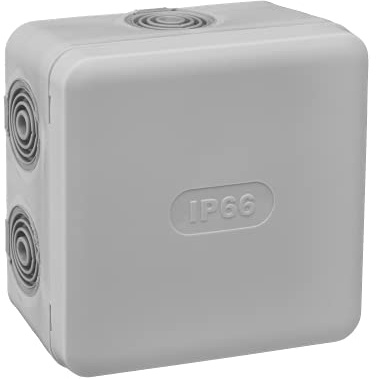 Caja de derivacion estanca IP66 85x85 / P50 Gris