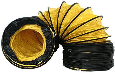 Lufttransportschlauch Warmluftschlauch Lüftungsschlauch Ø20cm-50cm x 5m oder 10m Länge (40cm x 5m)