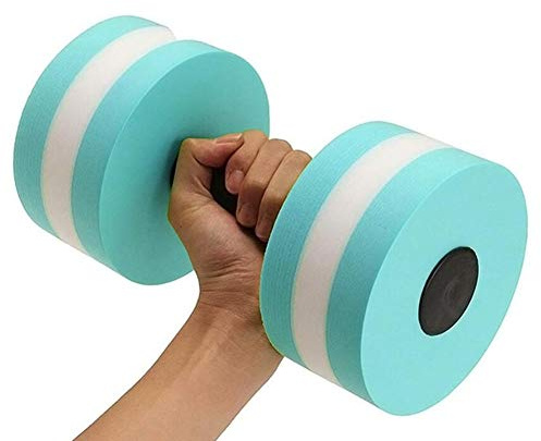 Cymwer Vattenhantlar, 2 st unisex vuxen aqua hantel sport vattenträning hantlar, skumhantel fitnessset, för vattenterapi, pool fitness, vattenträning