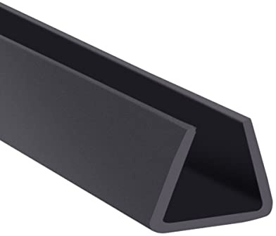 YTGZS Caoutchouc Profil U Bordure de Protection Joint de Protection de Bord de Tôle Longueur 10m Largeur 13mm à 20mm,14mmx10mmx10m
