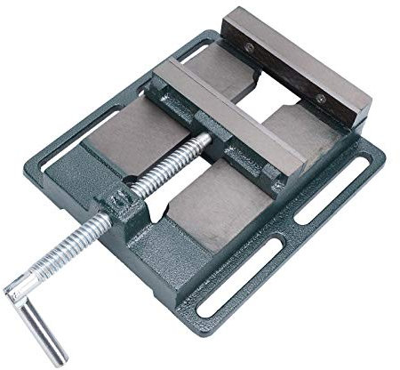 YyDDs Étau et Pinces de perceuse de 6 Pouces, étaux d'établi, étau de perceuse à Profil Bas, étau de perceuse en Fonte pour fraiseuse, perceuse à Colonne et Entretien des Machines