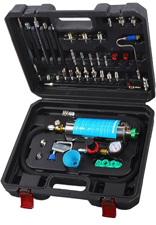 Car Fuel System Cleaner Kit Automotive Gasoline Fuel Injector Tester Injection Nozzle Throttle Hanging Bottle Cleaning Tool Set