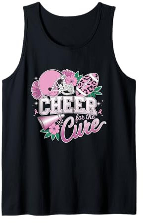 Cheer For The Cure Brustkrebs Cheerleader Cheerleading Tank Top
