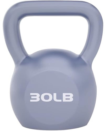 Kettlebell-Gewichte Fitness-Shaping Für Frauen Kugelhantel, Hanteln Für Krafttraining Im Fitnessstudio, Schwingen/Kreuzheben/Kniebeugen, Schützt Den Boden(Gray-30LB)