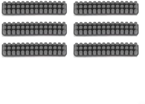 FUANA 6-teiliges Silikon-Düsenreinigungsbürsten-Set, für 3D-Drucker-Düsenreiniger, Werkzeug für A1, für Bambulab-Wischer-Reinigungsbürste für Bambu für Labor für A1 zur Düsenwartung