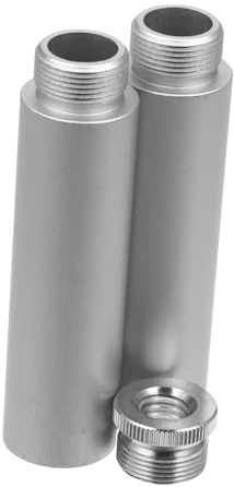 CIMAXIC Mikrofonständer-verlängerungsrohr Aus Kompatibel Mit Diversen Mikrofonständern Und Armständern Für Mehr Flexibilität Und Bewegungsfreiheit