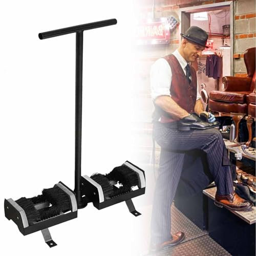 Shoe Scraper Brush - Boot Scraper - Heavy Duty Boot Scraper - Perfect Outdoor Shoe Scrubber Boot Cleaner Brush - Shoe Cleaner - Boot Scraper Brush - for Front Door Entrance