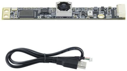 13 MP 4K USB-Kamera-Modul, Autofokus, verzerrungsfreies Objektiv mit Mikrofon für Fenstersysteme, Weitwinkel, Webcam
