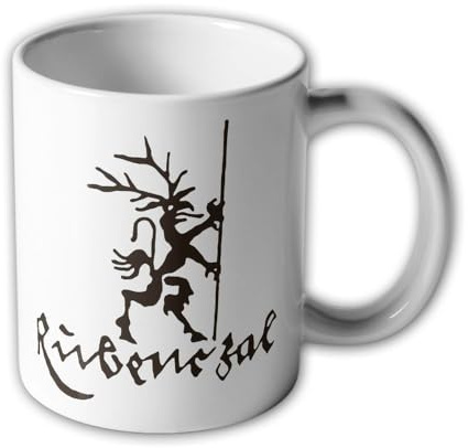 Taza de Rubezahl Silesia Espíritu Montaña Gigante Sagen Becher#45846