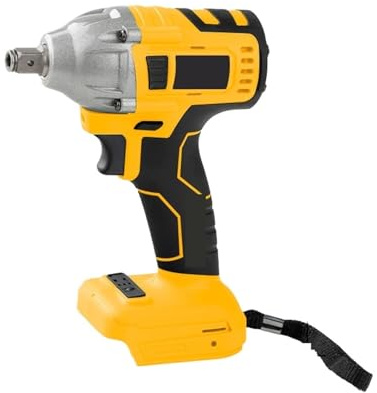 POAHNCU Electric Wrench, Electric Impact Wrench Rechargeable 1/2 Socket Wrench Cordless for Scaffold Home,for Car Home
