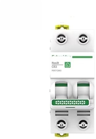 Interruptor automático serie 2P R9 Interruptor automático R9 interruptor automático microinterruptor pequeño interruptor neumático (R9F44263/2P-63A)