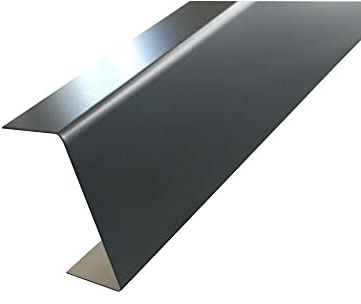 Alu U-Profil grau Abdeckprofil aus 1,5mm Aluminium Anthrazitgrau RAL 7016 Einfassprofil Kantenprofil Abschlussprofil Aluminiumschienen Aluschiene Schenkelinnenmaß: 20 x 55 x 20 mm Länge: 2000 mm