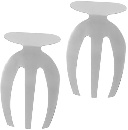 2Pcs Stainless Steel Salad Fork Claw with Three Prongs
