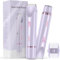 Silky Splash Rasierer, 2-in-1 Dual Head Elektrischer Rasierer Damen Intimbereich Pro, IPX7 Wasserdicht Kabelloser Wet & Dry Bikini Trimmer, Damenrasierer Elektrisch mit USB Ladestati