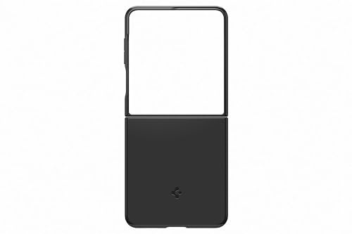 Designed for Samsung Spigen ThinFit Magnetic Case for Galaxy Z Flip7, Slim Two Piece Phone Case with Magnet for Attaching Gadgets, Air Cushion Technology, Qi2 Charger Compatible, Black