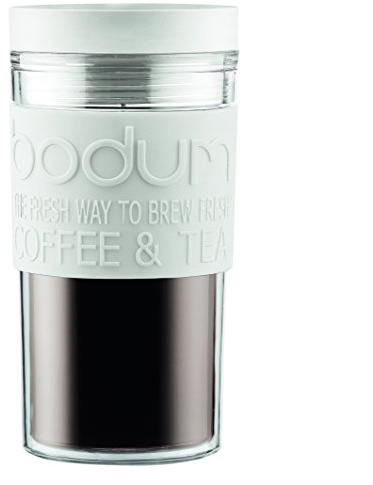 BODUM Double Wall 11684-913S Off White Travel Mug 0.35l