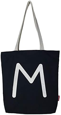 Hello-Bags. Börväska med dragkedja, foder och innerficka. Utsida: 100% bomull inklusive sött kraftkuvert som gåva. Mått: 37 x 38 cm., M svart, 38 cm, strandväska i tyg