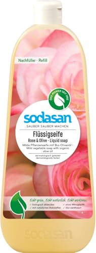 Bio Flüssigseife Rose & Olive Nachfüller 2 x 1000 ml