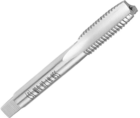 Utoolmart M10 × 1,25 mm Linksgewinde Maschinengewindebohrer Hochgeschwindigkeitsstahl H2-Gewindebohrer Maschinengewindegewindegewindebohrer für routinemäßige Wartungsarbeiten Reparaturarbeiten 1St