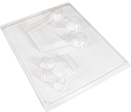 Rayher Gießform Kronen, 2 Motive, Material PET, zum Ausgießen mit Kreativ-Beton, Raysin-Gießpulver, 5in1 Beton, Transparent, 13x12x2 cm + 6,5x7x2 cm