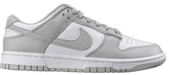Nike Herren Dunk Low Retro Sneaker, White Grey Fog, 41 EU