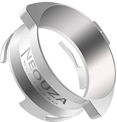 NEOUZA Kaffeedosiertrichter Smart Ring Handfrei 54 mm Espresso Kaffee Zubehör mit Aluminium für Siebträger der Sage Breville 8 Serie