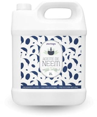 PLANTAWA Huile de Neem 2L | Ingrédient Végétal Polyvalent | Pressée à Froid | Sans Parfum ni Additifs | À Diluer pour Formulations Naturelles et Autonomes