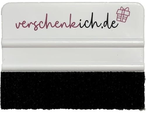 Manilu Rakel mit Filzkante,Folienrakel/Filzrakel aus Kunststoff als Werkzeug für Folierung von: Autofolie, Möbelfolie, Fensterfolie, Tönungsfolie, Wandtattoos, Plotter- & Klebefolie u.v.m! (1)