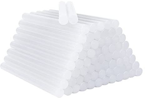 RnCop Hot Glue Sticks, 100 Pack 7mm x 150mm Hot Melt Glue Gun Sticks for Hot Glue Gun