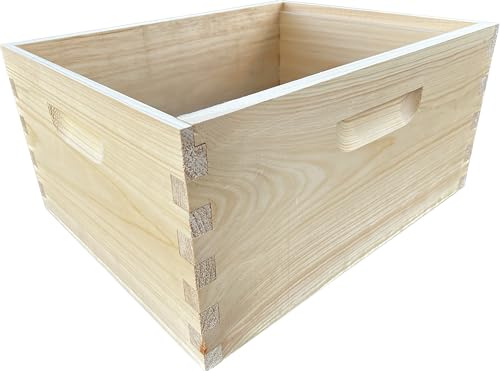 Deep 9 5/8 Brood Beehive Body Empty (10 Frame) UNASSEMBLED