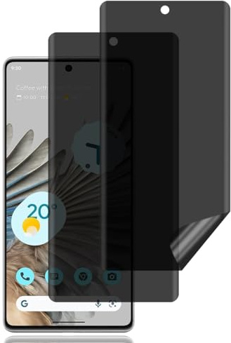 BCHKLAI Sichtschutz Schutzfolie für Google Pixel 7 Pro 5G [2 Stück] | Privacy Schutzfolie, Sichtschutzfolie, Kratzfest, Blasenfrei, Anti-Spy TPU Displayschutzfoli für Google Pixel 7 Pro