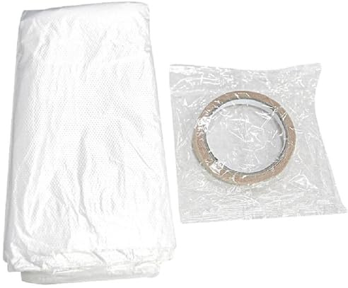 Bydezcon Manguera de escape de aire acondicionado portátil plegable, bolsa de soplado flexible extendida, ventilación guía, bolsas de conducto 8/10/12/16 m, material
