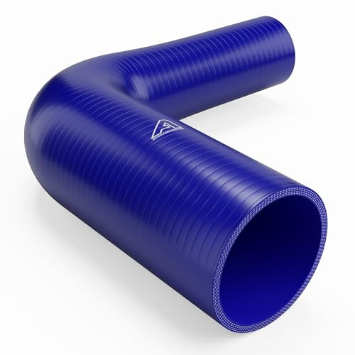 80mm to 70mm (3.1 to 2.8) 90 Reducer Silicone Hose Coupler Intercooler Universal Tube Blue