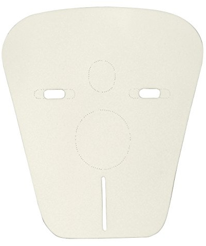 La ventilation isosans-y Gaine d'isolation phonique pour sanitaires suspendus, blanc, 420 x 490 x 5 mm