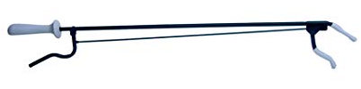 Greifzange Metall, ca. 100cm schwarz