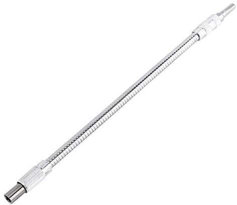 Flexible Shaft Extension Bit Holder 300mm | Durable Metal Drill Bit Holder for Screwdrivers | Perfect for Tight Spaces and Electronic Repairs