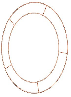 20 Big Flat Wire Wreath Making Metal Ring Frame Holly Christmas Craft Moss, Funeral and Florist Wreath Making (2)